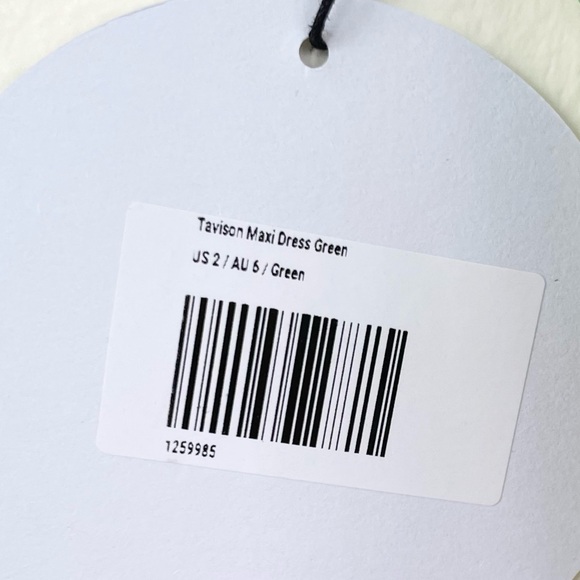 NWT Princess Polly Tavison Maxi Dress Green 2 - Picture 9 of 13